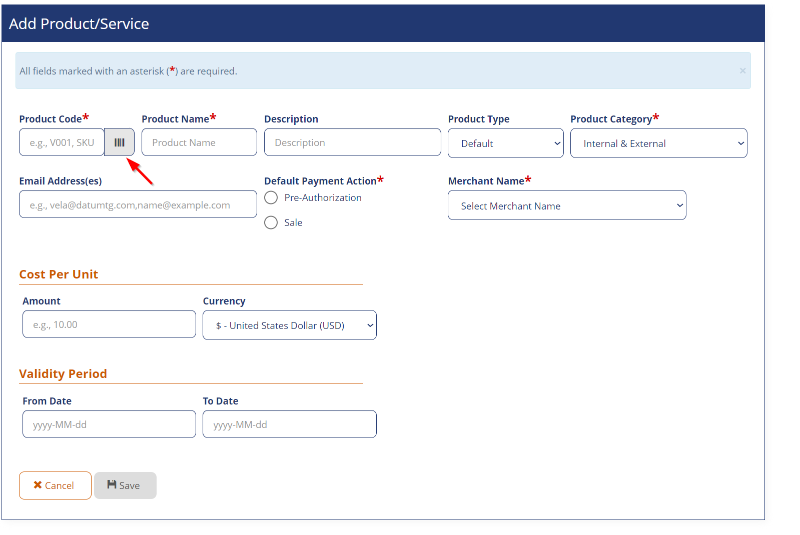 Dynaflex Barcode Scanning