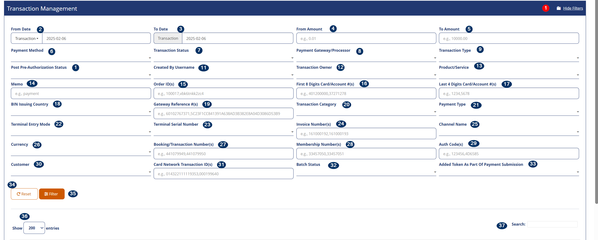 Transaction Management